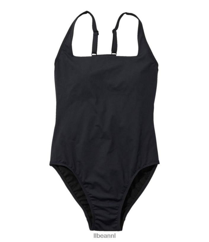 L.L.Bean vrouwen nieuwe stromingen badkleding zwart kleding VT064709