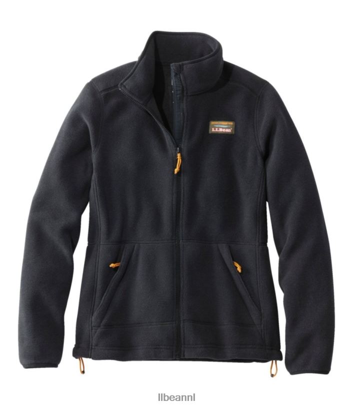 L.L.Bean vrouwen Klassiek bergfleecejack zwart bovenkleding VT0646661