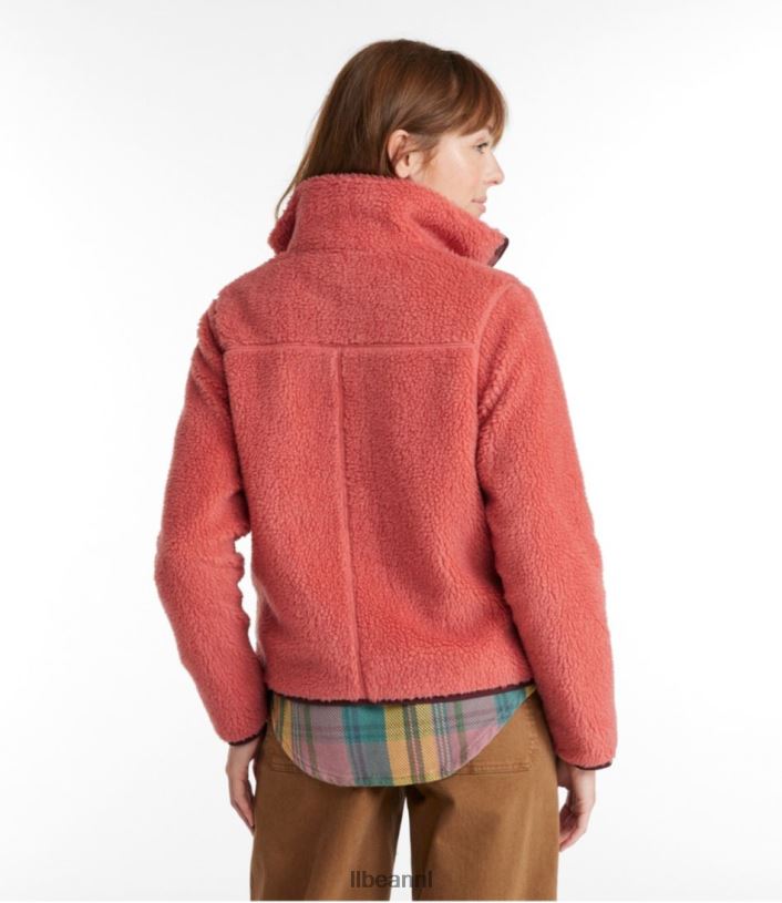 L.L.Bean vrouwen Sherpafleece jack antiek goud bovenkleding VT0646658