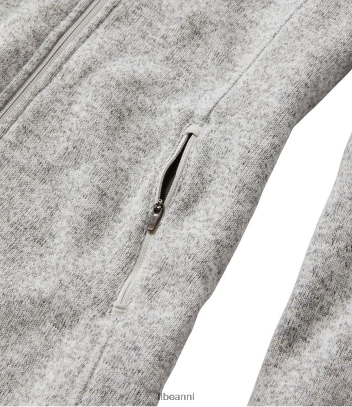 L.L.Bean vrouwen sweaterfleece jack met volledige ritssluiting diep koraal bovenkleding VT0647216