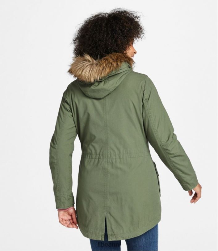L.L.Bean vrouwen East End-parka bordeaux bovenkleding VT064925