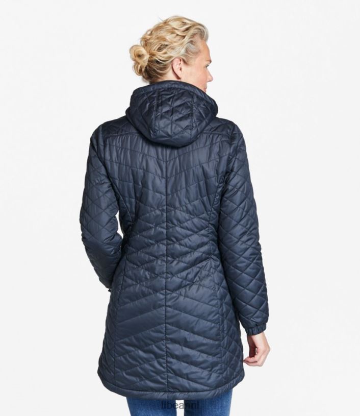 L.L.Bean vrouwen Primaloft-jas met fleecevoering bordeaux bovenkleding VT064841