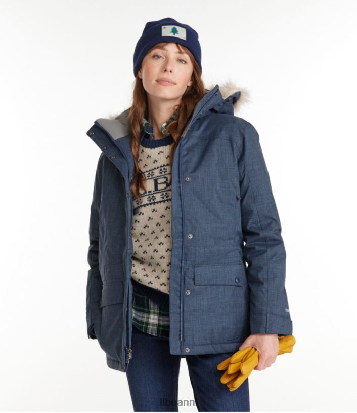 L.L.Bean vrouwen baxter staatsparka kelpgroene heide bovenkleding VT0645131