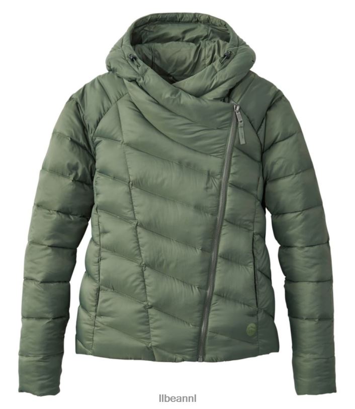 L.L.Bean vrouwen grenzeloos donsjack tijm bovenkleding VT0646673