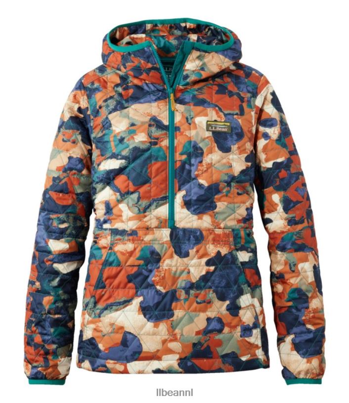warme blauwgroene camouflage
