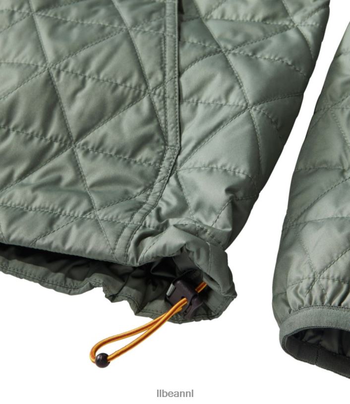 L.L.Bean vrouwen katahdin geïsoleerde trui zee groen bovenkleding VT0647306
