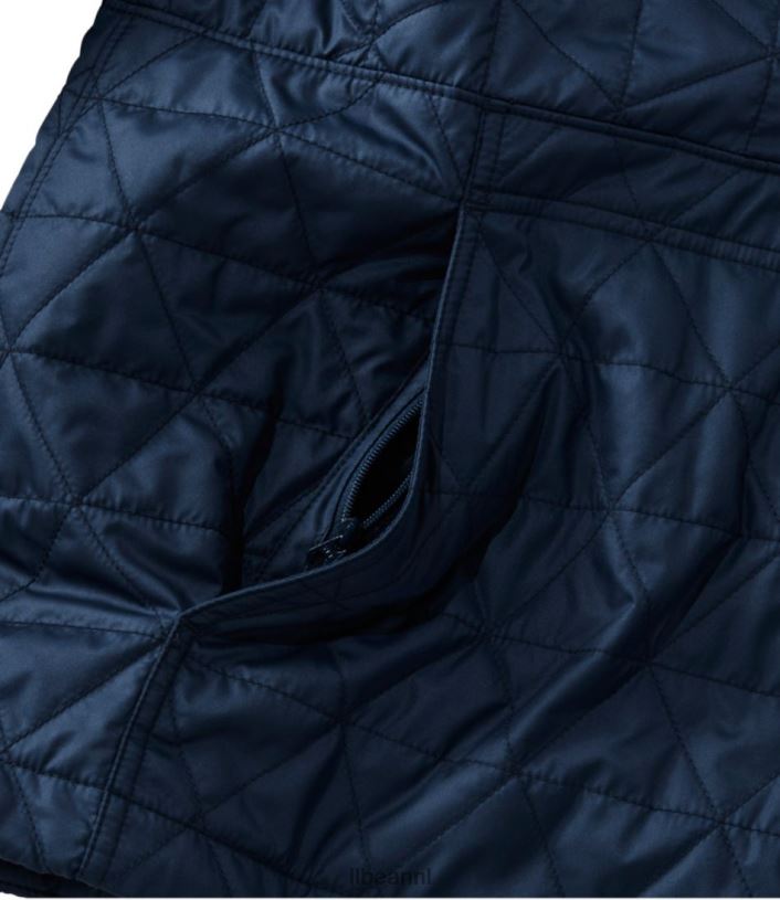 L.L.Bean vrouwen katahdin geïsoleerde trui zee groen bovenkleding VT0647306
