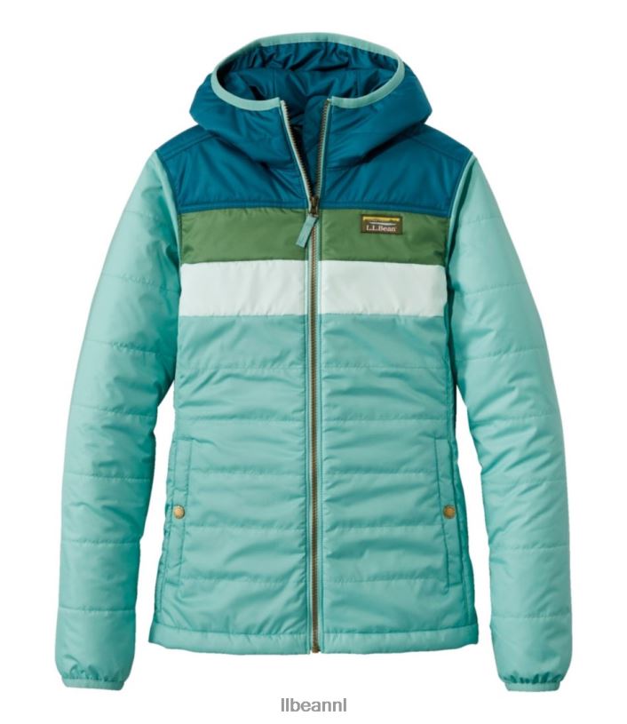 diep turkoois/oceaanblauw