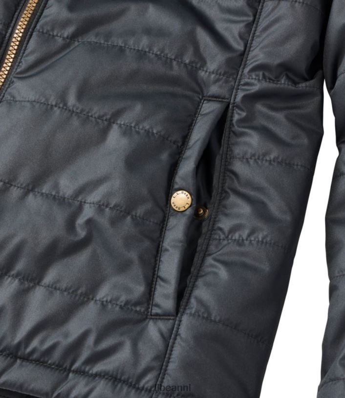L.L.Bean vrouwen klassiek bergjasje met puffer sienna baksteen bovenkleding VT064850