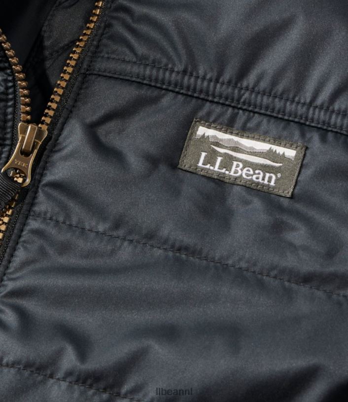 L.L.Bean vrouwen klassiek bergjasje met puffer zwart bovenkleding VT0643616