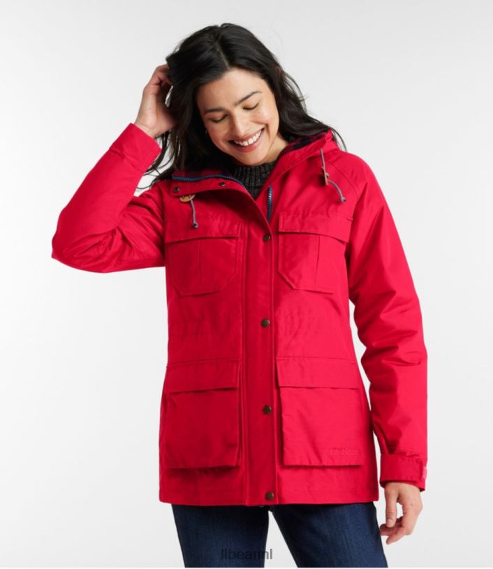 L.L.Bean vrouwen originele baxter staatsparka \'82 stormblauw/zwart bosgroen bovenkleding VT0643688