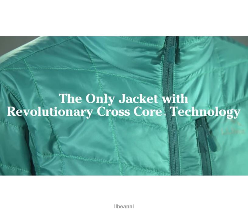 L.L.Bean vrouwen primaloft packaway-jack berg rood bovenkleding VT0643595