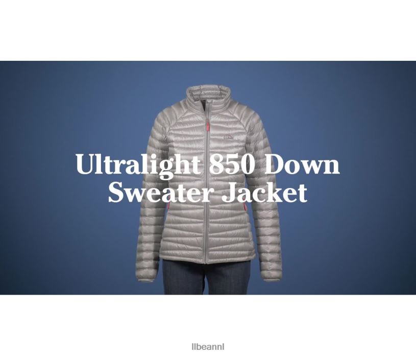 L.L.Bean vrouwen ultralichte 850 donstrui gedempt paars bovenkleding VT0643619