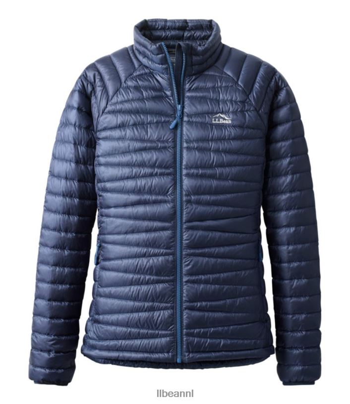 L.L.Bean vrouwen ultralichte 850 donstrui vervaagde jade bovenkleding VT064853