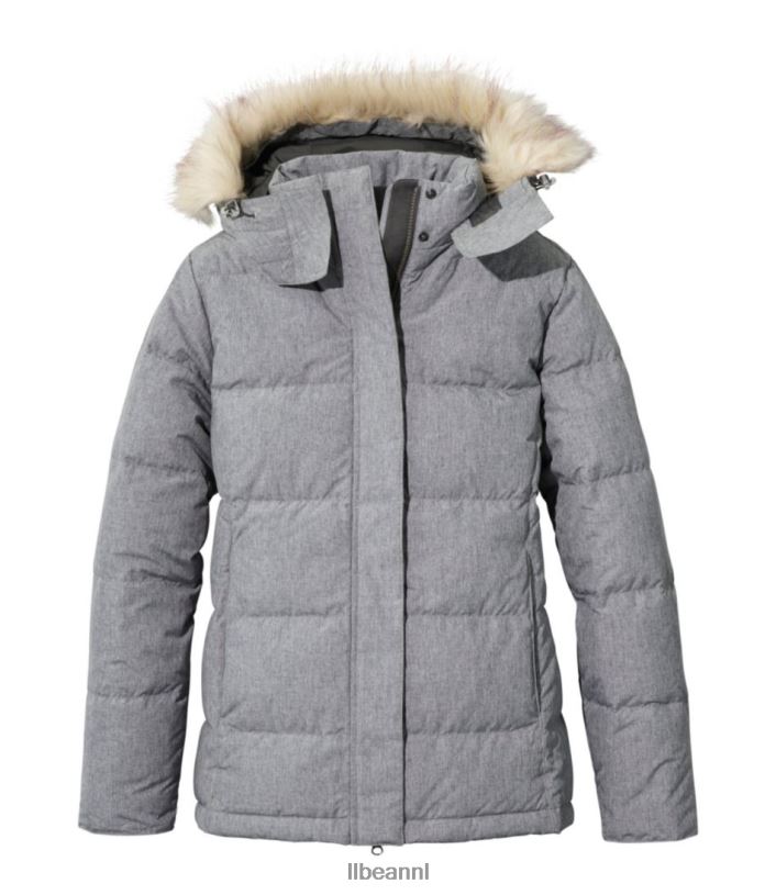 L.L.Bean vrouwen ultrawarme jas grafiet heide bovenkleding VT064910