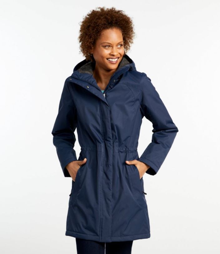 L.L.Bean vrouwen warmere winterjas wilde eend wintertaling bovenkleding VT0646040