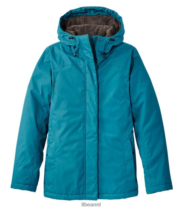 L.L.Bean vrouwen winterwarmer jasje wilde eend wintertaling bovenkleding VT0646049