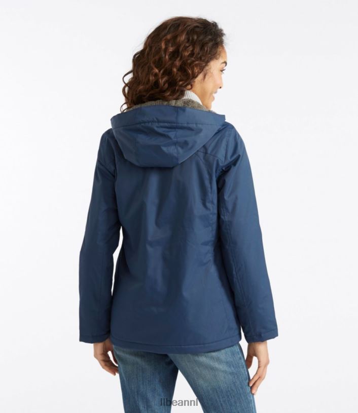 L.L.Bean vrouwen winterwarmer jasje wilde eend wintertaling bovenkleding VT0646049