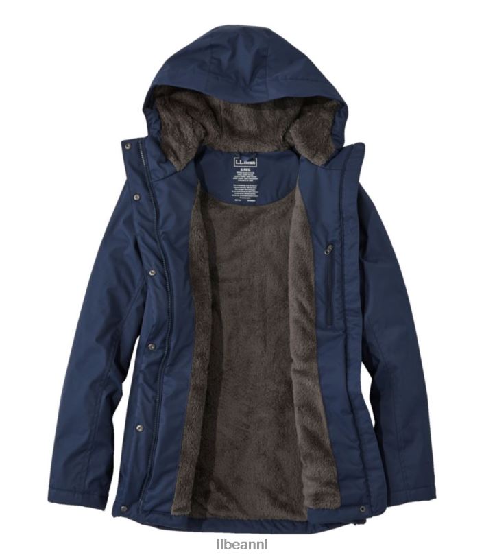 L.L.Bean vrouwen winterwarmer jasje wilde eend wintertaling bovenkleding VT0646049