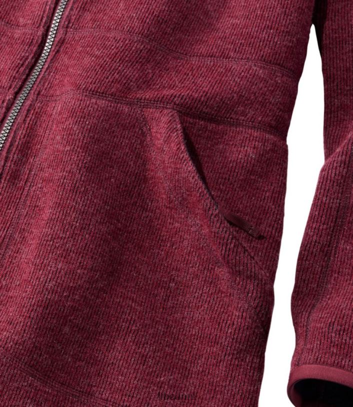 L.L.Bean vrouwen wollen jas diepe bosheide bovenkleding VT064856