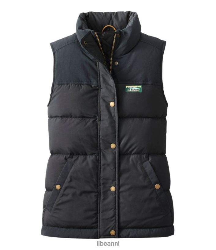 L.L.Bean vrouwen Klassiek bergdonsvest zwart bovenkleding VT0643652