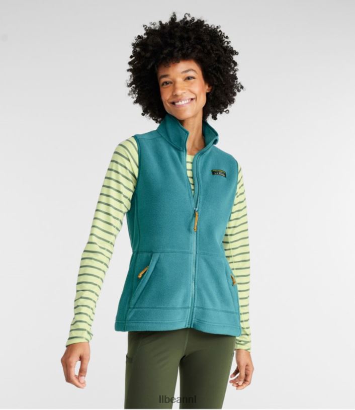 L.L.Bean vrouwen Klassiek bergfleecevest storm wintertaling bovenkleding VT0643610