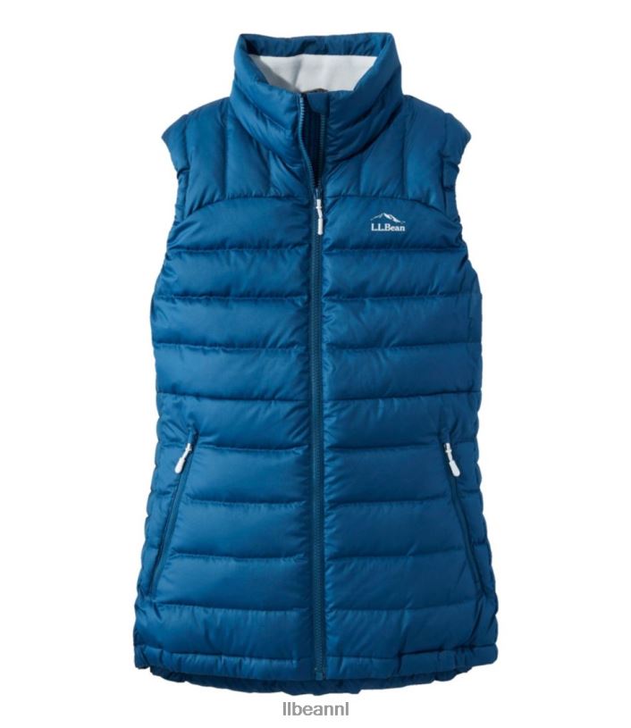 L.L.Bean vrouwen donzen vest donker marineblauw bovenkleding VT064880