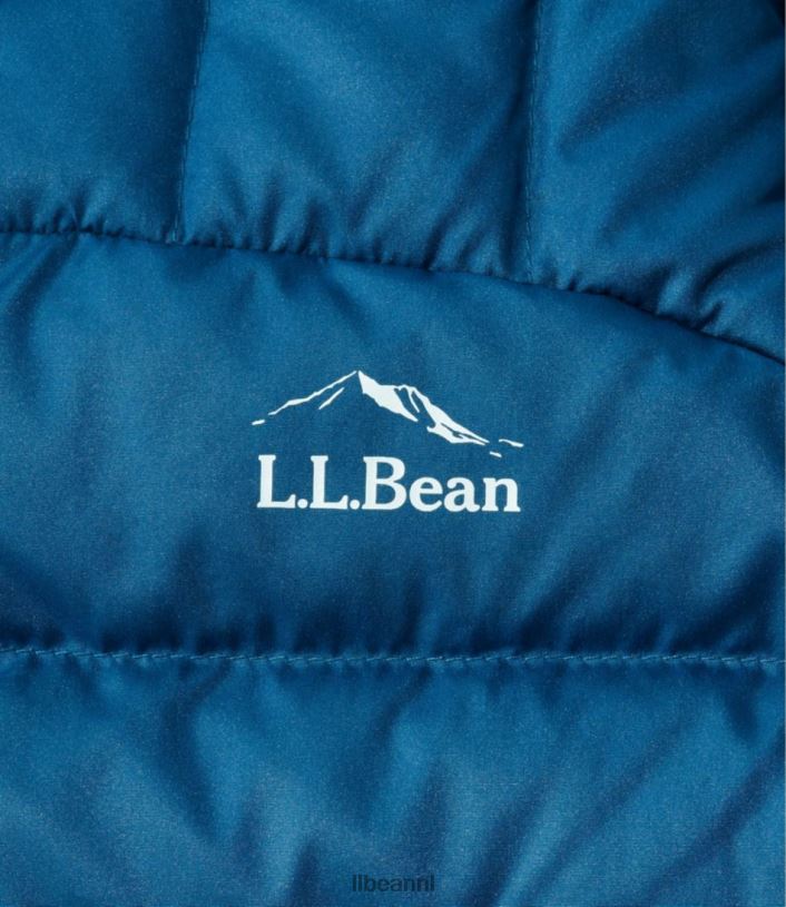 L.L.Bean vrouwen donzen vest donker marineblauw bovenkleding VT064880