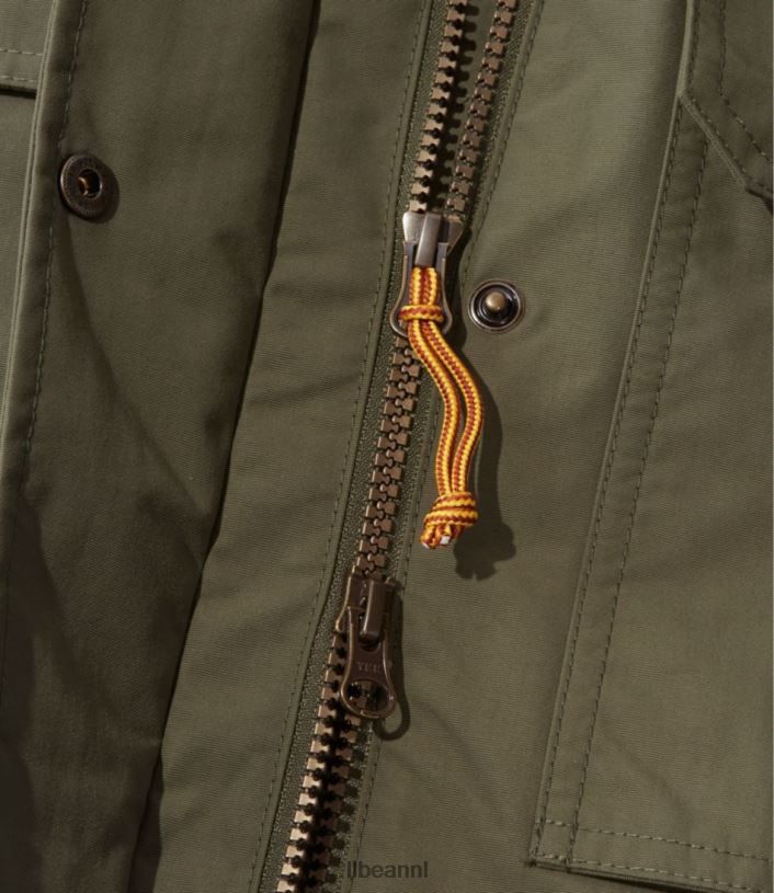 L.L.Bean vrouwen Klassiek waterbestendig bergjack kelp groen bovenkleding VT0646025