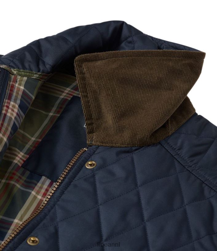 L.L.Bean vrouwen gewatteerde rijjas helder brons bovenkleding VT064832