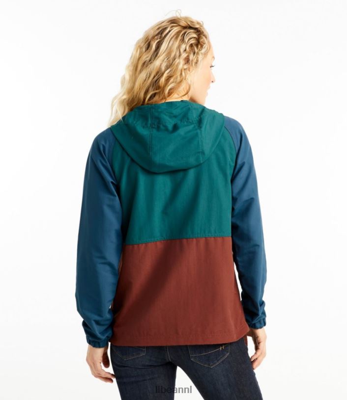 L.L.Bean vrouwen Klassiek bergjack sparren/Toscaanse olijf bovenkleding VT0643592