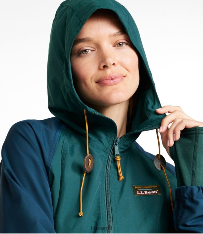 L.L.Bean vrouwen Klassieke berganorak sparren/Toscaanse olijf bovenkleding VT0645065