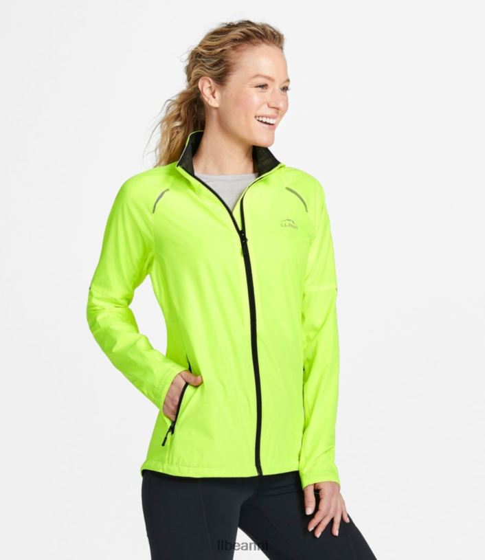 L.L.Bean vrouwen helder multisportjack elektrisch koraal bovenkleding VT0641378