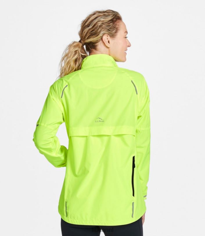 L.L.Bean vrouwen helder multisportjack elektrisch koraal bovenkleding VT0641378