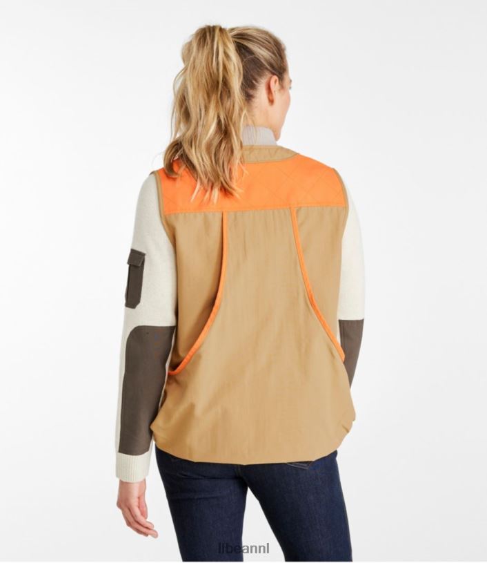 L.L.Bean vrouwen hoogland jacht ves kloof kaki uitrusting voor buiten VT0642086