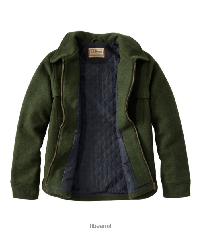 L.L.Bean vrouwen Maine Guide jac-shirt met ritssluiting aan de voorkant en primaloft loden uitrusting voor buiten VT064190