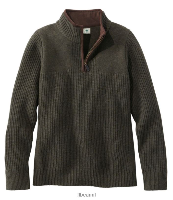 L.L.Bean vrouwen watervogel trui bos schaduwheide uitrusting voor buiten VT064739