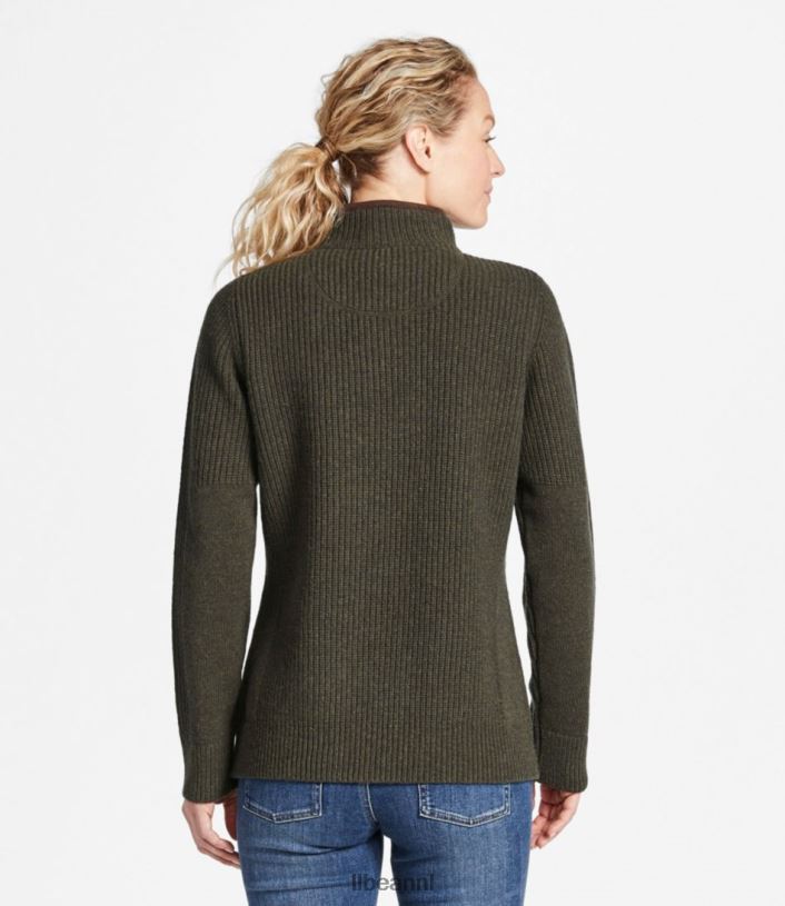 L.L.Bean vrouwen watervogel trui violette krijtheide uitrusting voor buiten VT0645038