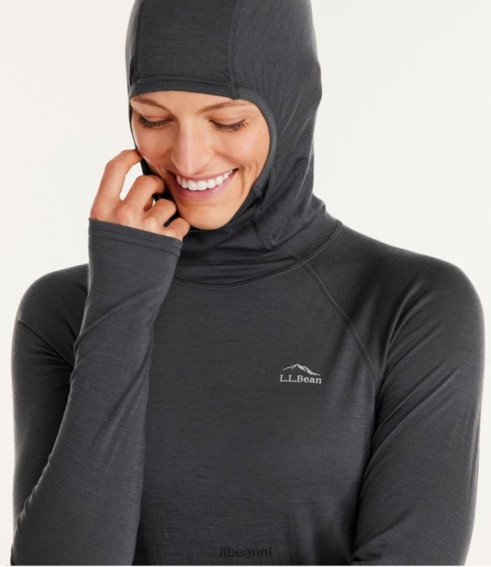 L.L.Bean vrouwen Cresta wol ultralichte 150 basislaag vervaagde maagdenpalm kleding VT0643460