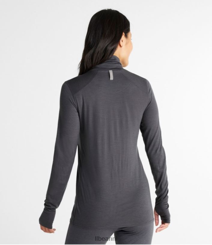 L.L.Bean vrouwen Cresta wol ultralichte 150 coltrui legering grijs kleding VT0644981