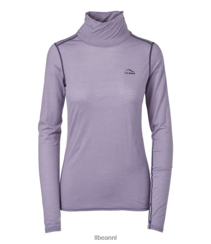 L.L.Bean vrouwen Cresta wol ultralichte 150 coltrui vervaagde maagdenpalm kleding VT064601