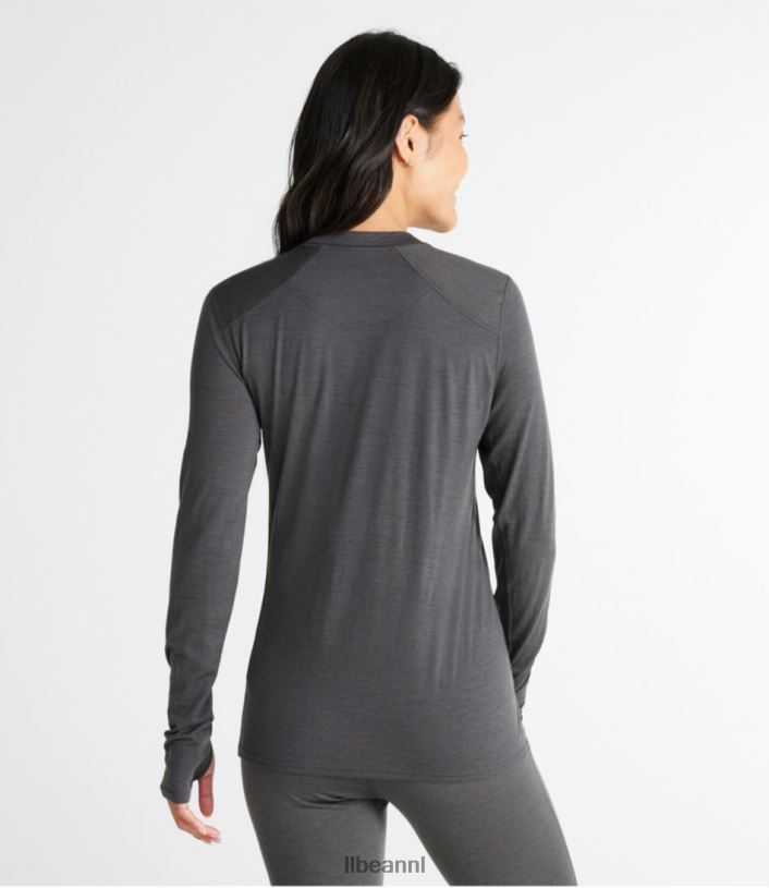 L.L.Bean vrouwen cresta ultralichte 150 crewtop licht paars kleding VT0643430