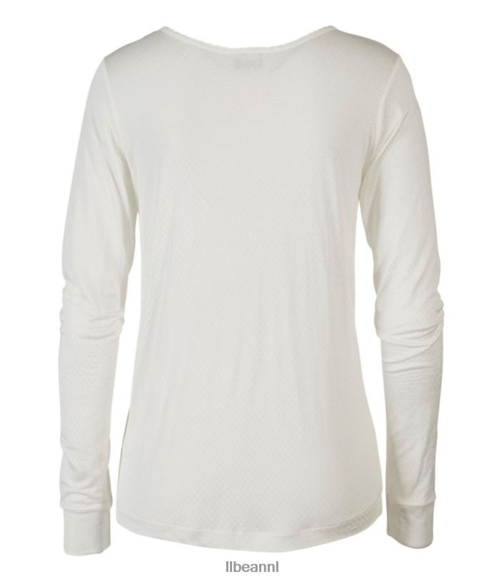 L.L.Bean vrouwen zijden pointelle sparren grenen kleding VT064517