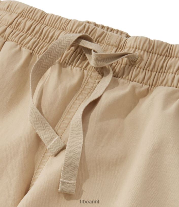 L.L.Bean vrouwen Lakewashed pull-on chino vervaagd zwart kleding VT0647213