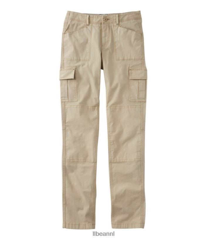 L.L.Bean vrouwen cargobroek van stretchcanvas kei kleding VT06491