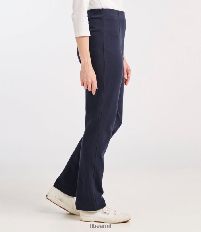 L.L.Bean vrouwen perfect passende broek diepe admiraalblauwe heide kleding VT0644582