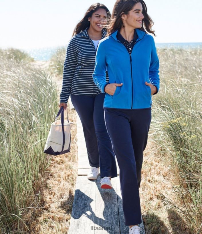 L.L.Bean vrouwen perfect passende broek diepe admiraalblauwe heide kleding VT0644582