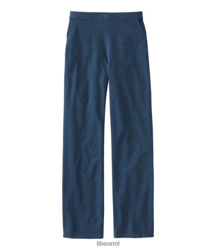 L.L.Bean vrouwen perfect passende broek diepe admiraalblauwe heide kleding VT0645644