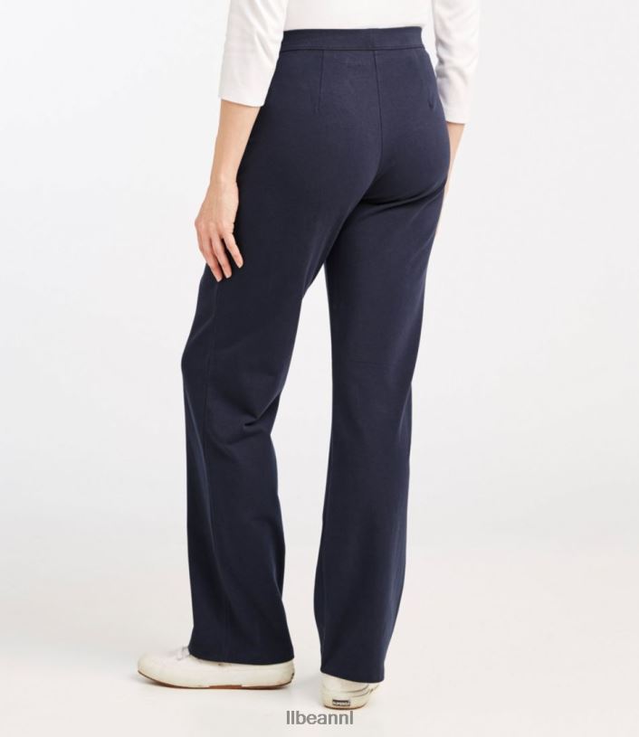 L.L.Bean vrouwen perfect passende broek diepe admiraalblauwe heide kleding VT0645644