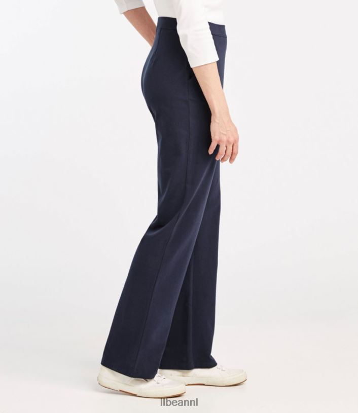 L.L.Bean vrouwen perfect passende broek diepe admiraalblauwe heide kleding VT0645644